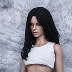 Photo of Парик "Черный" SD (размеры 7-8-9)