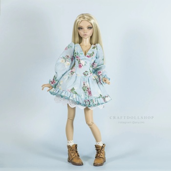 Photo of Платье Голубое Миди