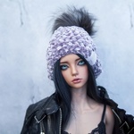 Photo of Шапочка с черным помпоном