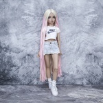 Photo of Парик "Мороженка" 6-7 Minifee (голова 17см)