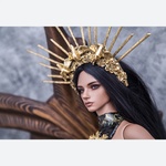 Photo of Деревянный Трон "Бабочка" с подушками