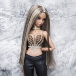 Photo of Корсаж с золотом и стразами для  E (Full) bust