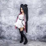 Photo of Парик "Черно-розовый" 6-7 Minifee (17см)