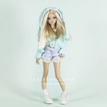 Photo of Худи - Пушистая Зайка (цвет Мята)