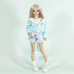 Photo of Худи - Пушистая Зайка (цвет Мята)