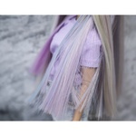 Photo of Парик со стразами - Пастельный блонд 6-7 Minifee (17см)