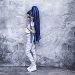 Photo of Парик "Синева" хвост 6-7 Minifee 17см