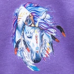 Photo of Худи с капюшоном т. фиолетовый - с рисунком