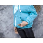 Photo of Худи с капюшоном аква - с рисунком