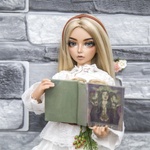 Photo of Деревянный Пюпитр с Гримуаром и декором