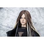 Photo of Парик "блонд-черный-коричневый" SD (размеры 7-8-9)