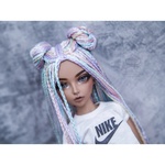 Photo of Парик "Нежная радуга" 6-7 Minifee (17см)