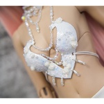 Photo of Корсаж Волна - белый голографик