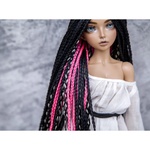 Photo of Парик "Черно-розовый" 6-7 Minifee (17см)