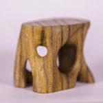 Photo of журнальный Столик/подставка для цветов для кукол 1/6 30см Карагач - вяз