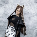 Photo of Парик "блонд-черный-коричневый" SD (размеры 7-8-9)