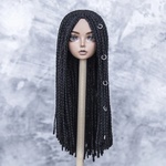 Photo of Парик "Черный" 6-7 Minifee 17см