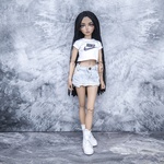 Photo of Парик "Черный" 6-7 Minifee (17см)