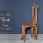 Photo of Деревянный Стул "Ветви" из Лиственницы