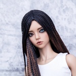 Photo of Парик "черно-коричневое омбре" SD (размеры 7-8-9)