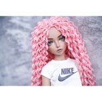 Photo of Парик "Персик" Гофре 6-7 Minifee (голова 17см)