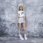 Photo of Парик "Блонд" 6-7 Minifee ОГ - 17см