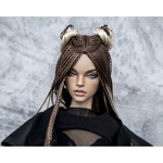 Photo of Парик "блонд-черный-коричневый" SD (размеры 7-8-9)