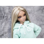 Photo of Худи с капюшоном Мята - с рисунком