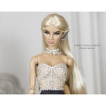 Photo of Корсаж жемчуг и серебро для FR