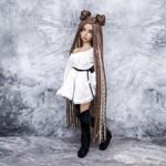 Photo of Парик "Коричневый  блонд" 6-7 Minifee (17см)