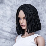 Photo of Парик "Черный" SD (размеры 7-8-9)