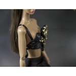 Photo of Корсаж черный с золотом для Poppy Parker