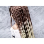 Photo of Парик "Коричневый-блонд" омбре 6-7 Minifee (17см)