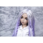 Photo of Парик "Серо-фиолетовый" без страз 6-7 Minifee 17см