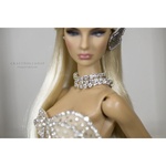 Photo of Корсаж жемчуг и серебро для FR