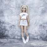 Photo of Парик "Блонд" 6-7 Minifee ОГ - 17см