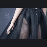 Photo of Юбка асимметричная черная