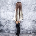 Photo of Парик "Коричневый-блонд" омбре 6-7 Minifee (17см)