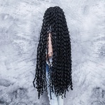 Photo of Парик "черный" гофре 5-6 Iple Fid 14.5см