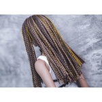 Photo of Парик "коричневый с золотом" 5-6 Iple Fid 14.5см