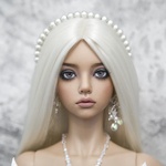 Photo of Корсаж Бабочка - белый голографик