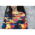 Photo of Свитер Яркий с удлиненными рукавами