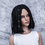 Photo of Парик "Черный" SD (размеры 7-8-9)