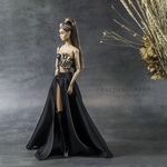 Photo of Корсаж черный с золотом для Poppy Parker