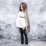 Photo of Парик "Коричневый-блонд" омбре 6-7 Minifee (17см)