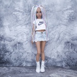 Photo of Парик "Нежная радуга" 6-7 Minifee (17см)