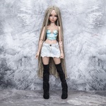 Photo of Парик "Русый" 6-7 Minifee голова 17см