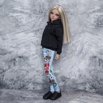 Photo of Худи с капюшоном черный - тигр