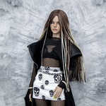 Photo of Парик "блонд-черный-коричневый" SD (размеры 7-8-9)