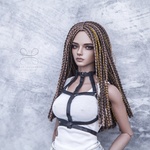 Photo of Парик "коричневый с золотом" 5-6 Iple Fid 14.5см